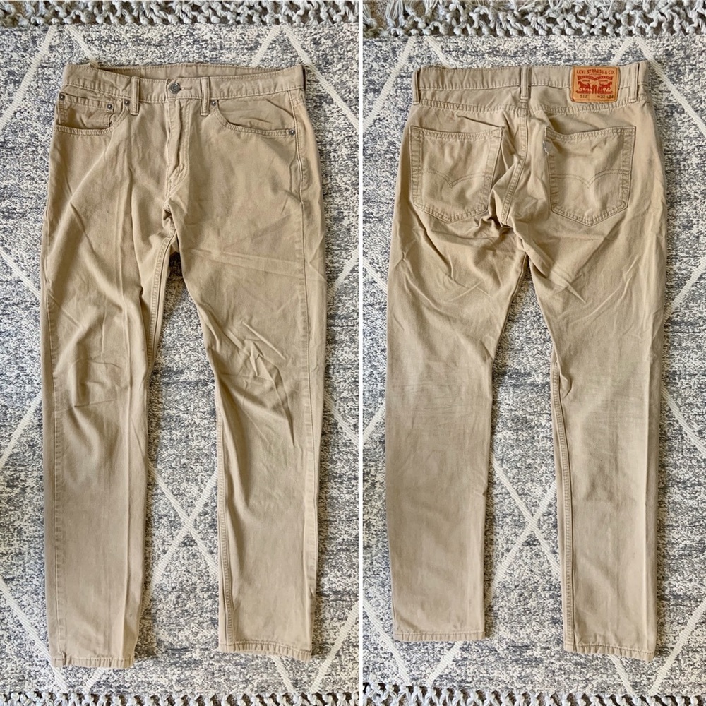 Levi’s 512 Slim Tapered Jeans in Harvest Gold